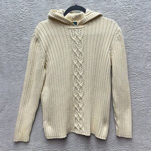 Lauren Ralph Lauren Cream Cable Knit Sweater